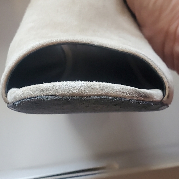 3.1 Philip Lim cube open Toe mule slip on. Fawn. Sz 39(8.5). - Picture 11 of 16